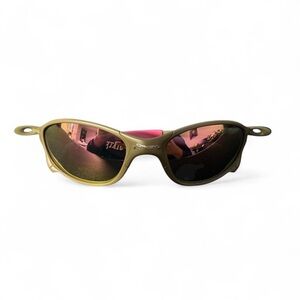 Oakley Bronze Sunglasses with Pink Accents